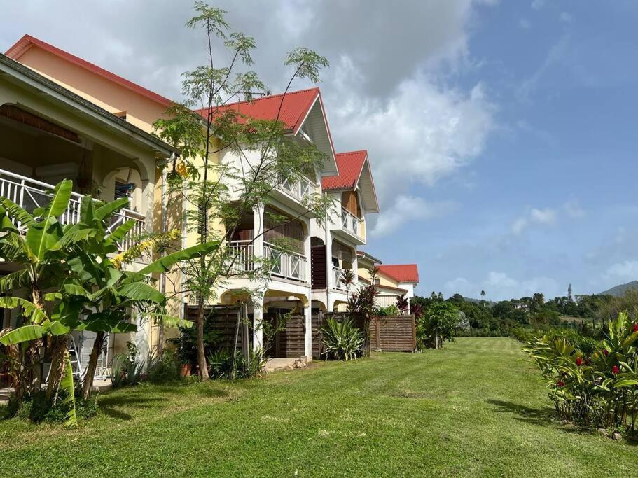 Kanoa Lodge Piscine Et Vue Mer Saint Claude Bagian luar foto