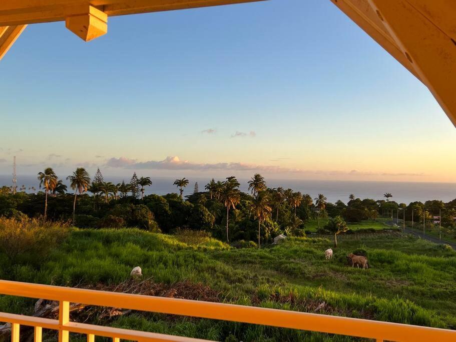 Kanoa Lodge Piscine Et Vue Mer Saint Claude Bagian luar foto